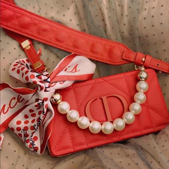 Dior Handbags - Dior Beauty Case/Pouch with Crossbody Strap